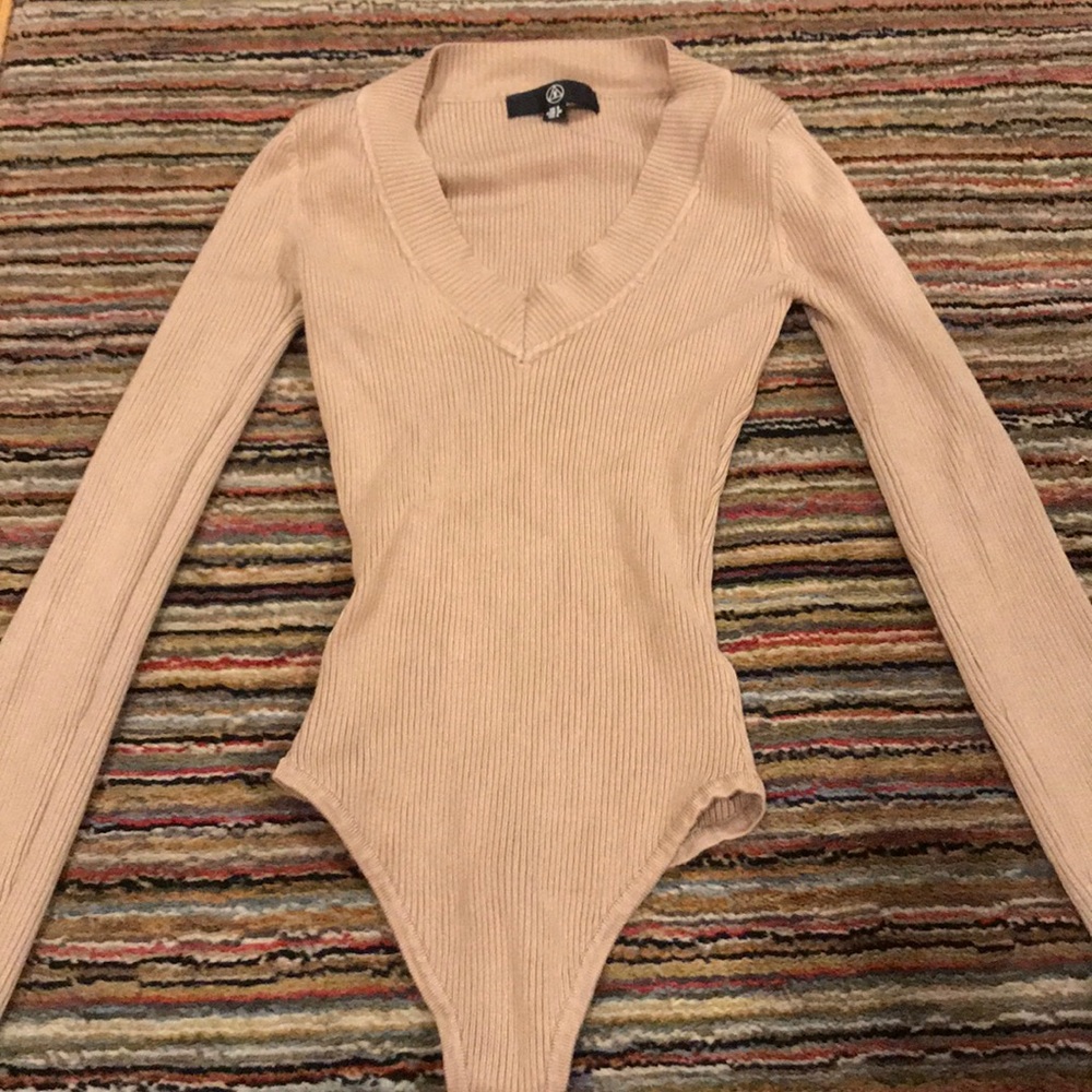 Misguided v neck bodysuit